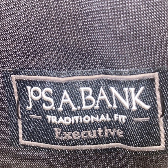 Jos.A.Bank 💯 wool executive black textured all seasons Jacket. Size 42R - Picture 3 of 9